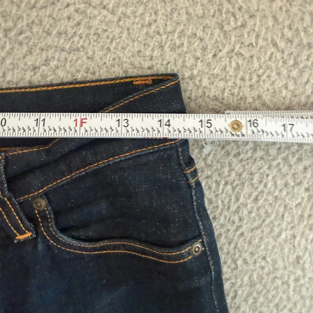 Nudie Jeans Brute Knut sz 27 x 32 Crinkle Blues Organic Cotton MSRP $240